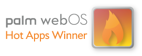 HP webOS Hot Apps Winner