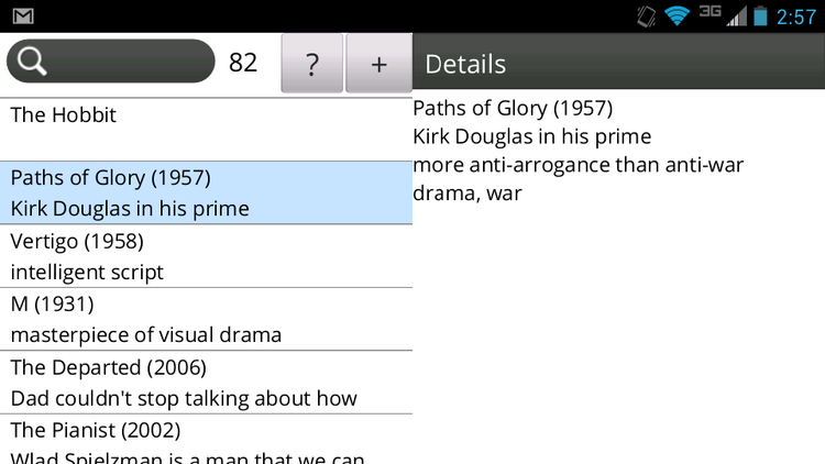Serene Notes: phablet landscape (two columns)
